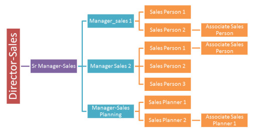 Structure of Sales Team